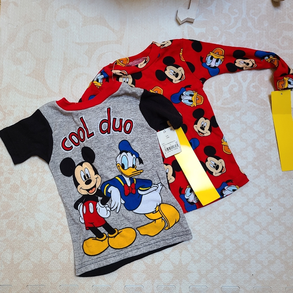 Set of two Mickey Mouse pajamas